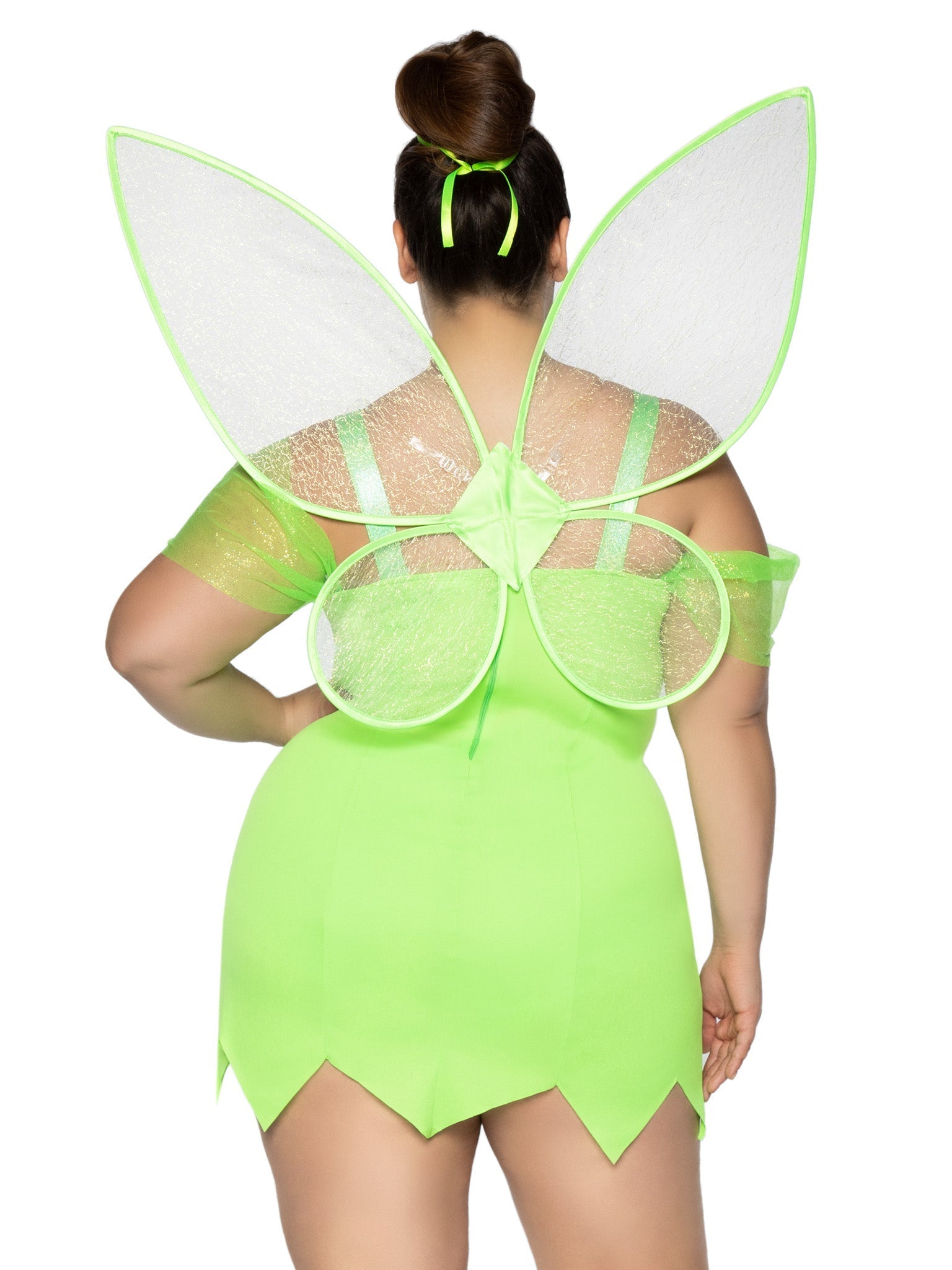 Plus Pretty Pixie With Wings Costume - Unspoken Fashion
