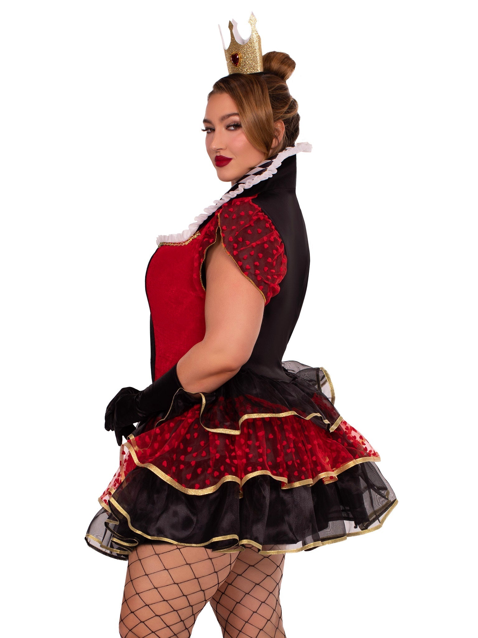 Plus Queen of Hearts Costume - Unspoken Fashion
