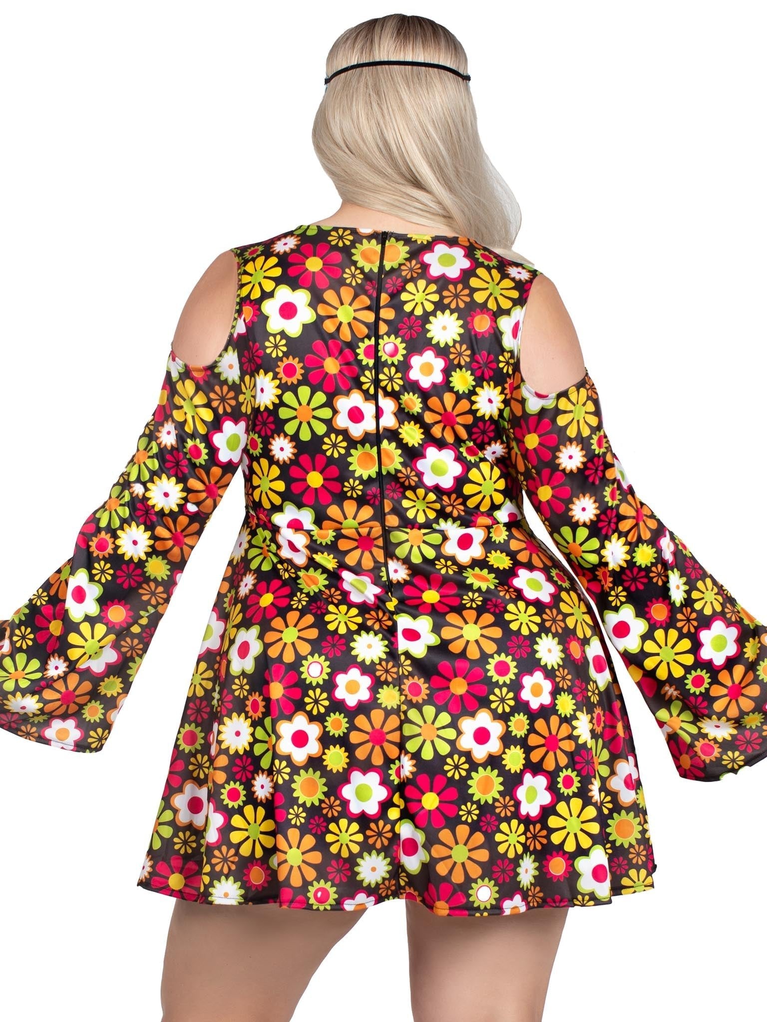 Plus Starflower Hippie Costume - Unspoken Fashion