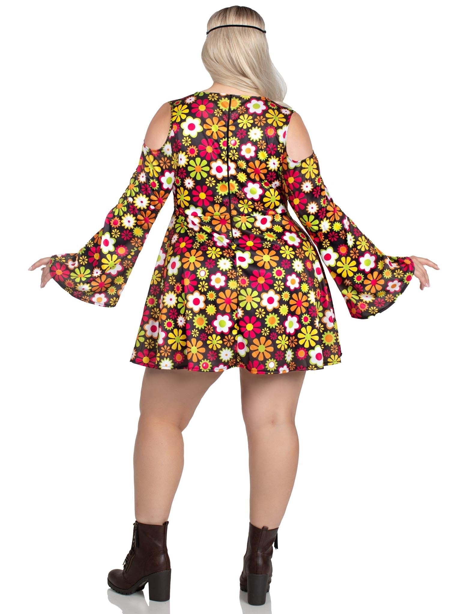 Plus Starflower Hippie Costume - Unspoken Fashion