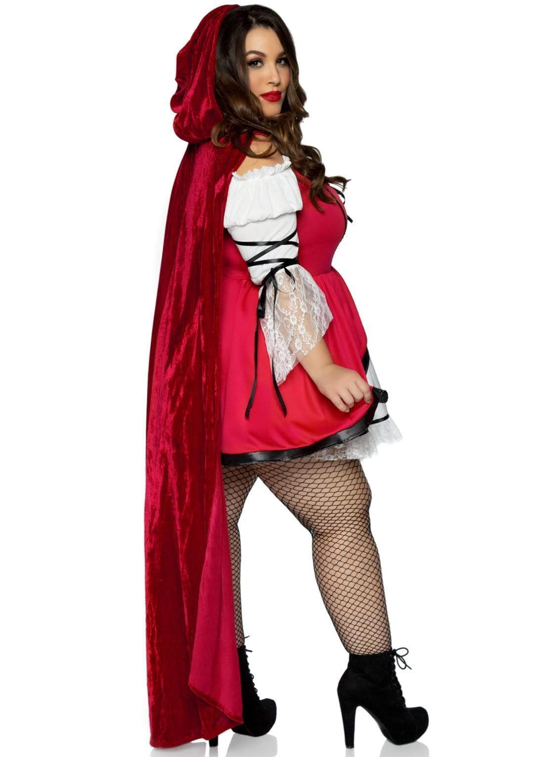 Plus Storybook Red Riding Hood Costume - Unspoken Fashion
