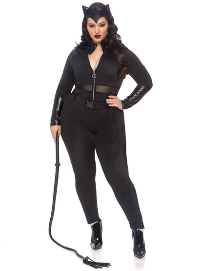 Plus Sultry Supervillain Costume - Unspoken Fashion