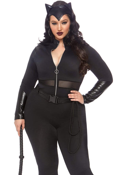 Plus Sultry Supervillain Costume - Unspoken Fashion