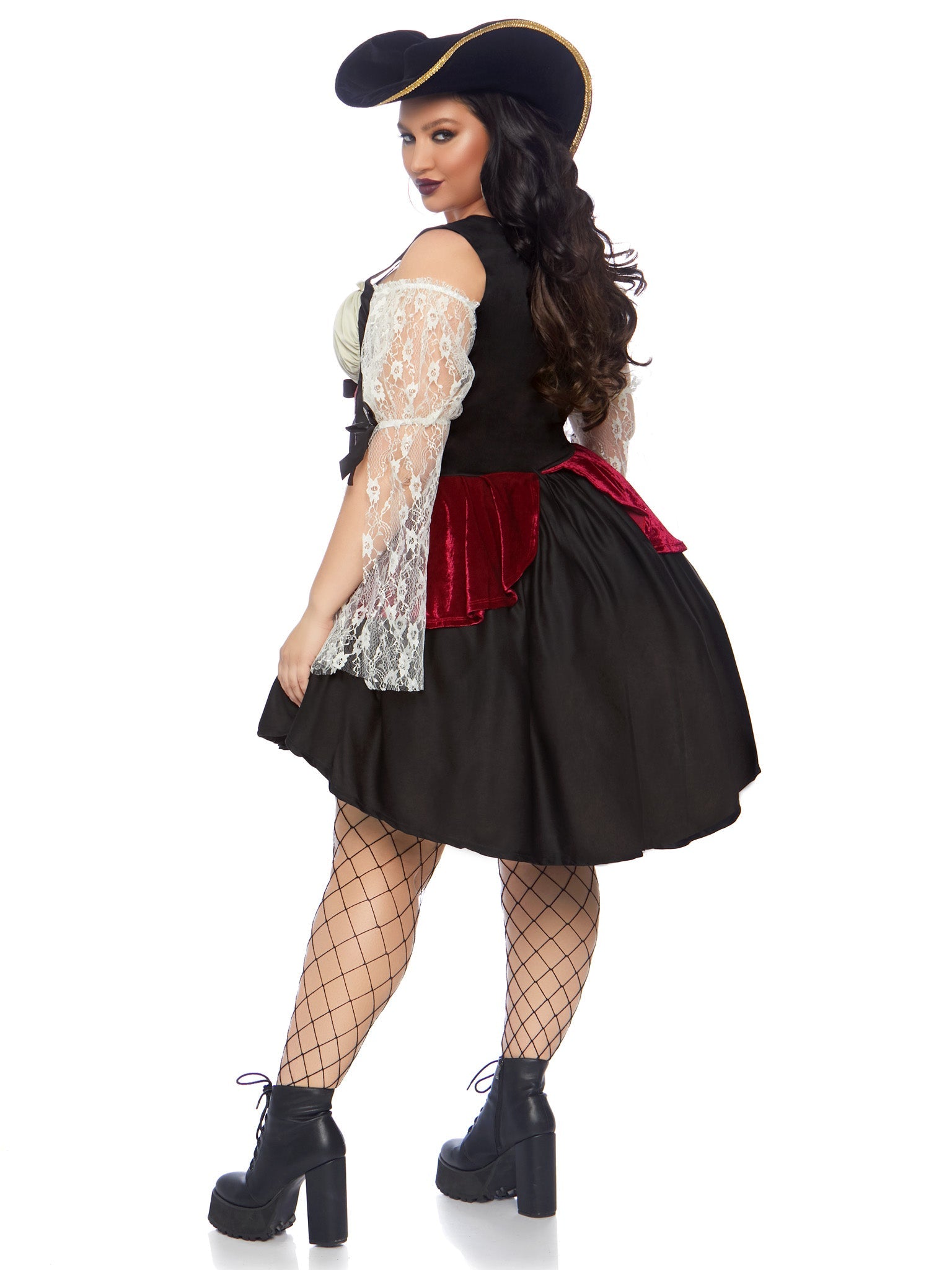 Plus Wicked Waters Wench Costume - Unspoken Fashion