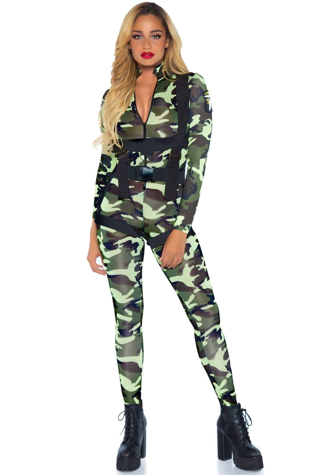 Pretty Paratrooper Costume - Unspoken Fashion