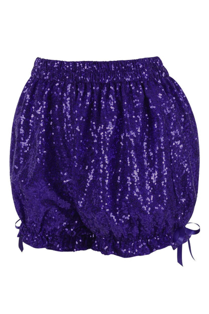 Purple Sequin Bloomers