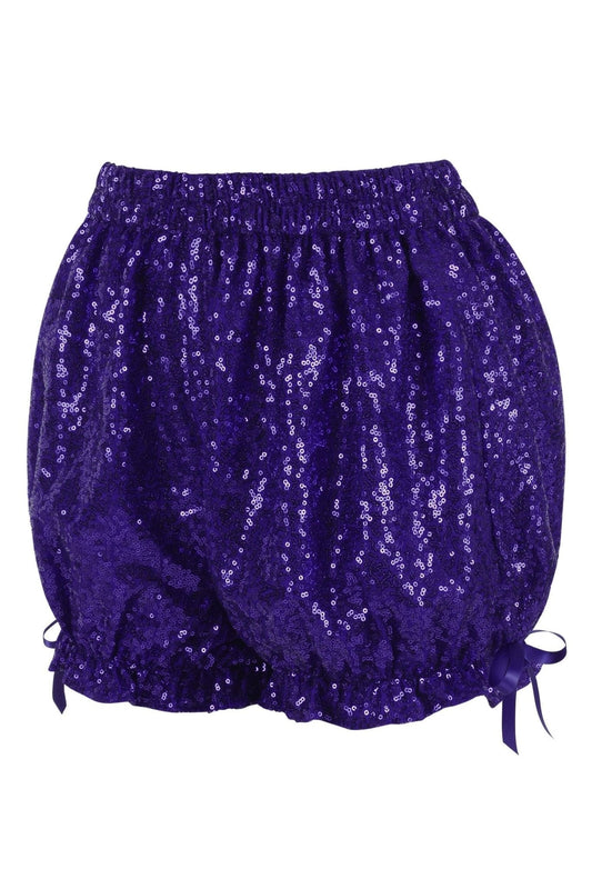 Purple Sequin Bloomers