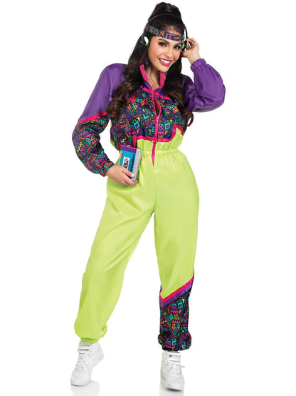 Rad 80s Tracksuit Costume - Unspoken Fashion