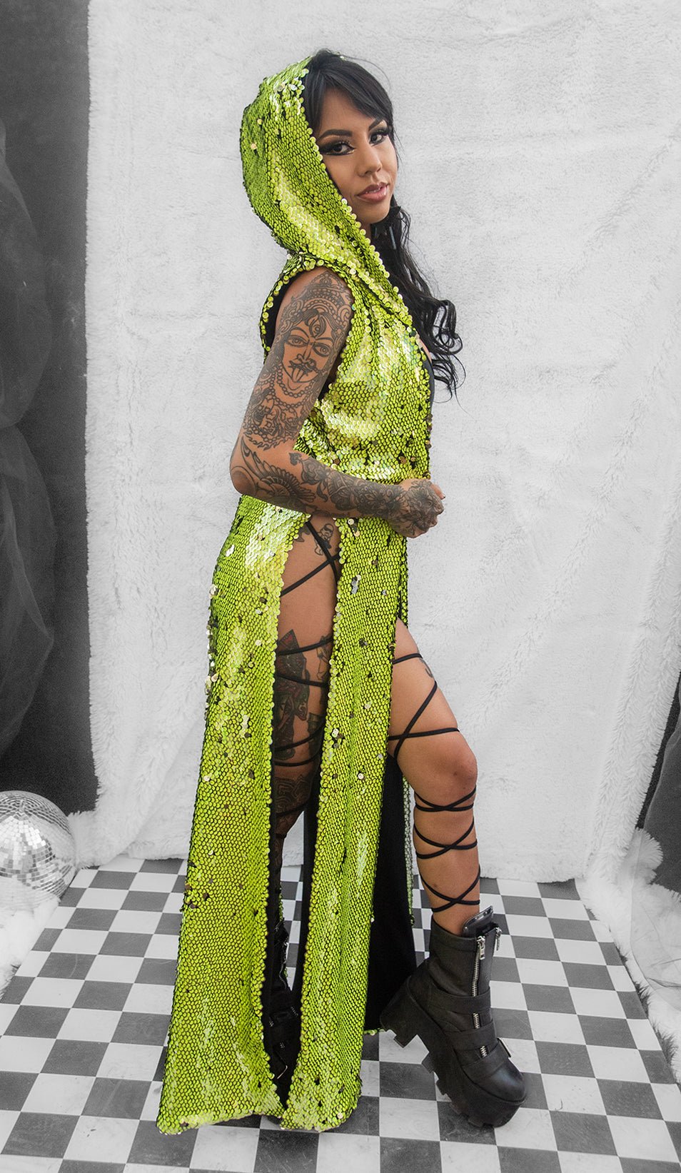 Rave FF155 - Unisex Sequin Duster - J. Valentine.