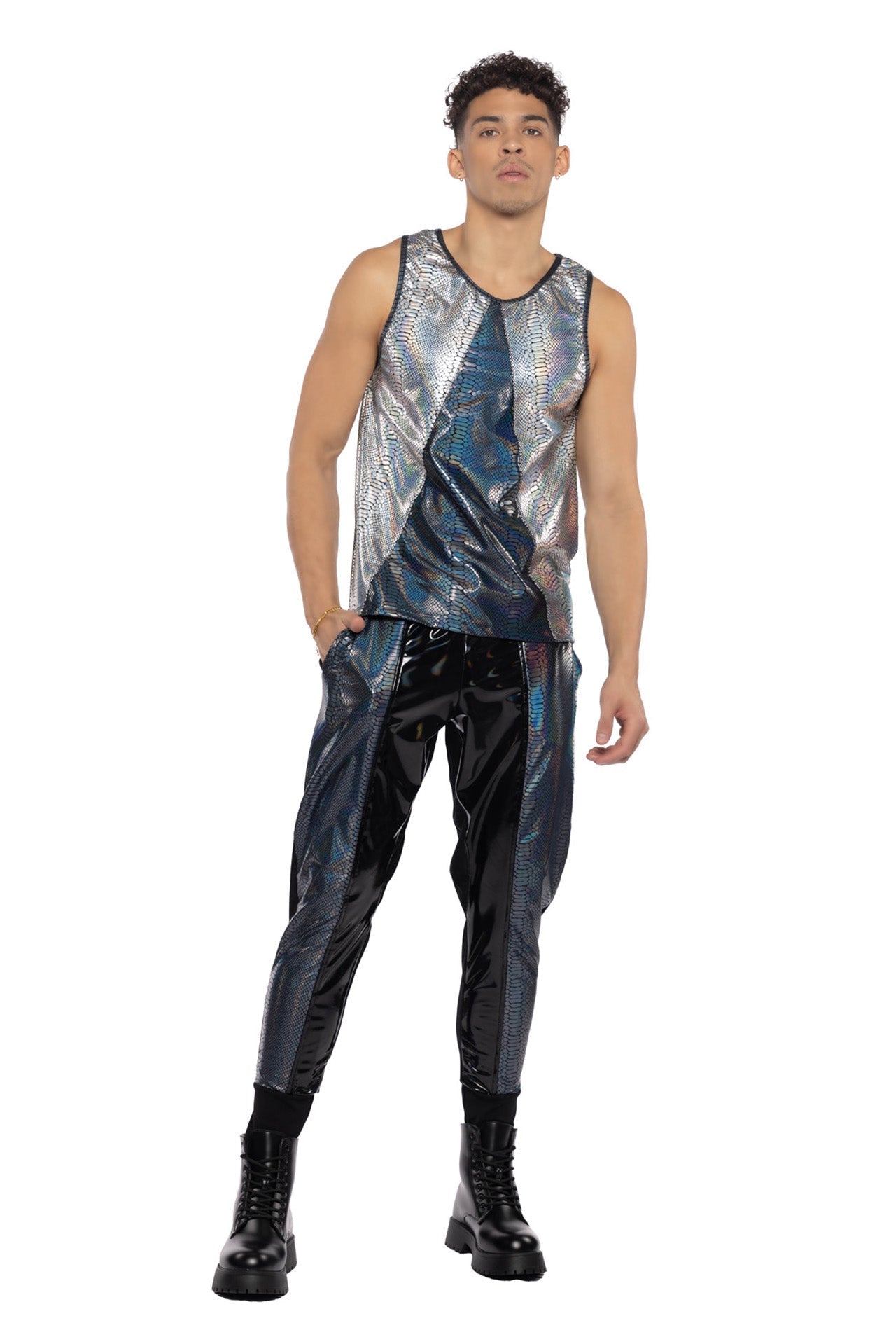 Rave JR152 - Two-Tone Men's Tank - J. Valentine.