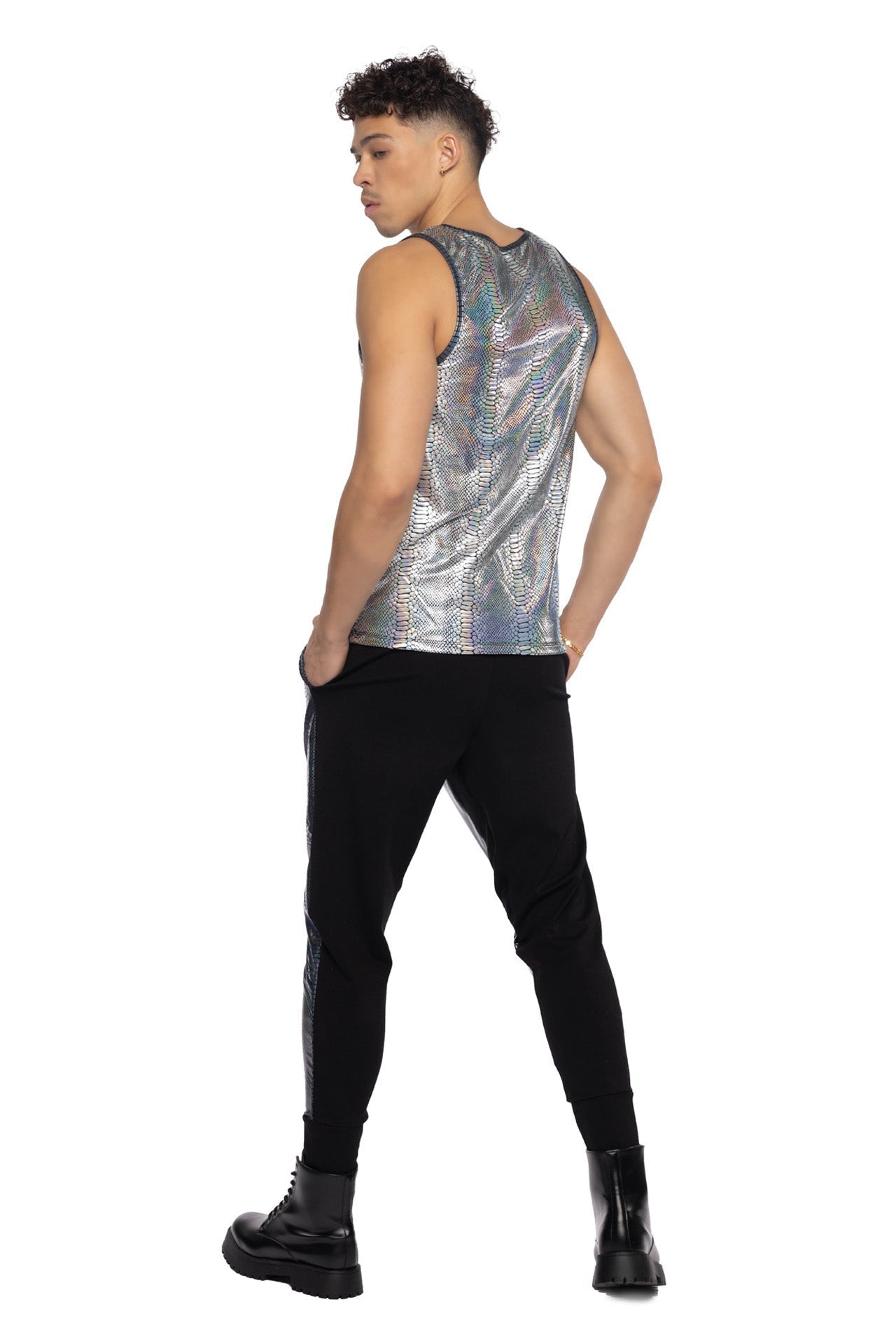 Rave JR153 - Python & PVC Unisex Jogger - J. Valentine.