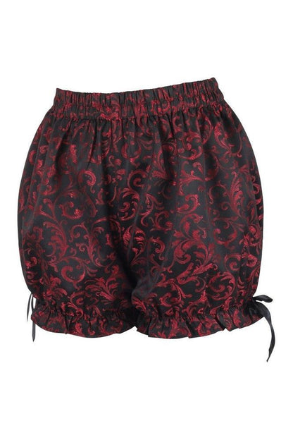 Red/Black Brocade Bloomers