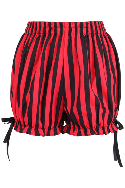 Red/Black Striped Bloomers.