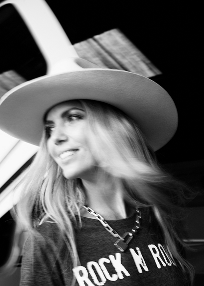 Cropped Rock n Roll T Shirt