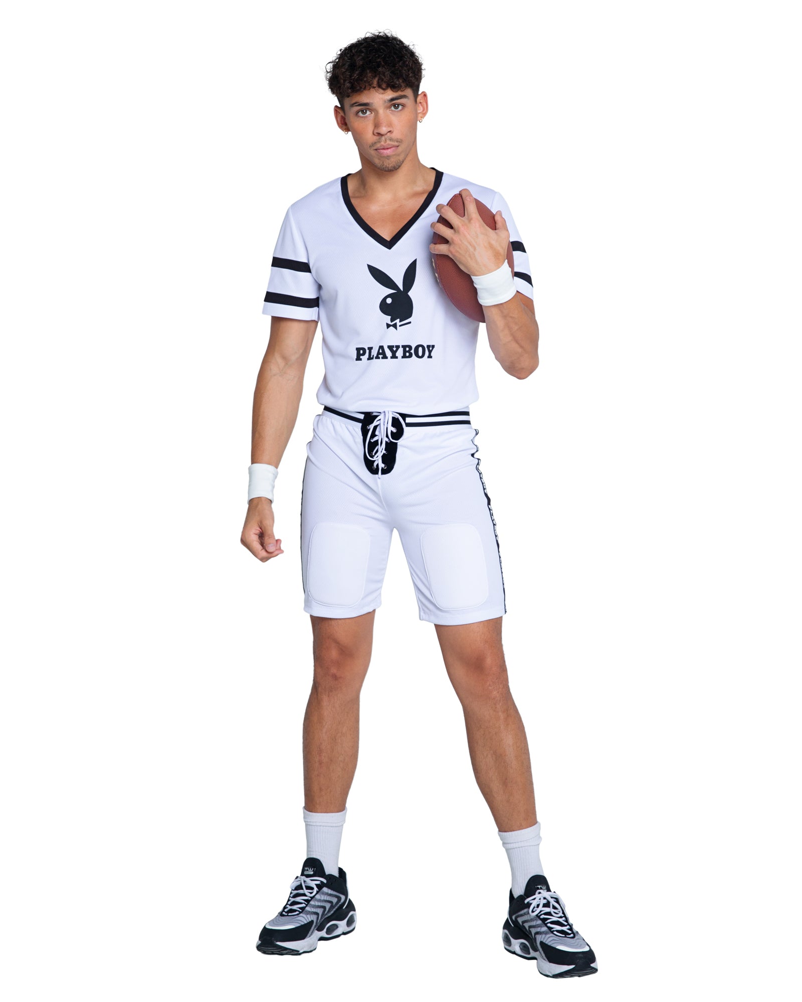 Roma Mens Playboy Football Touchdown Hunk Costume.