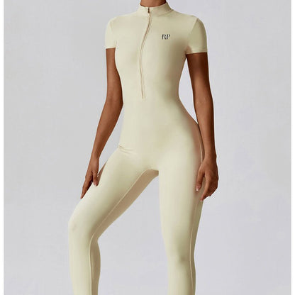 Scuba Zip Jumpsuit - Unspoken Fashion