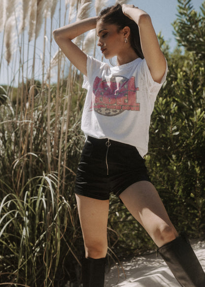 David Bowie Rebel Rebel Tee by Recycled Karma