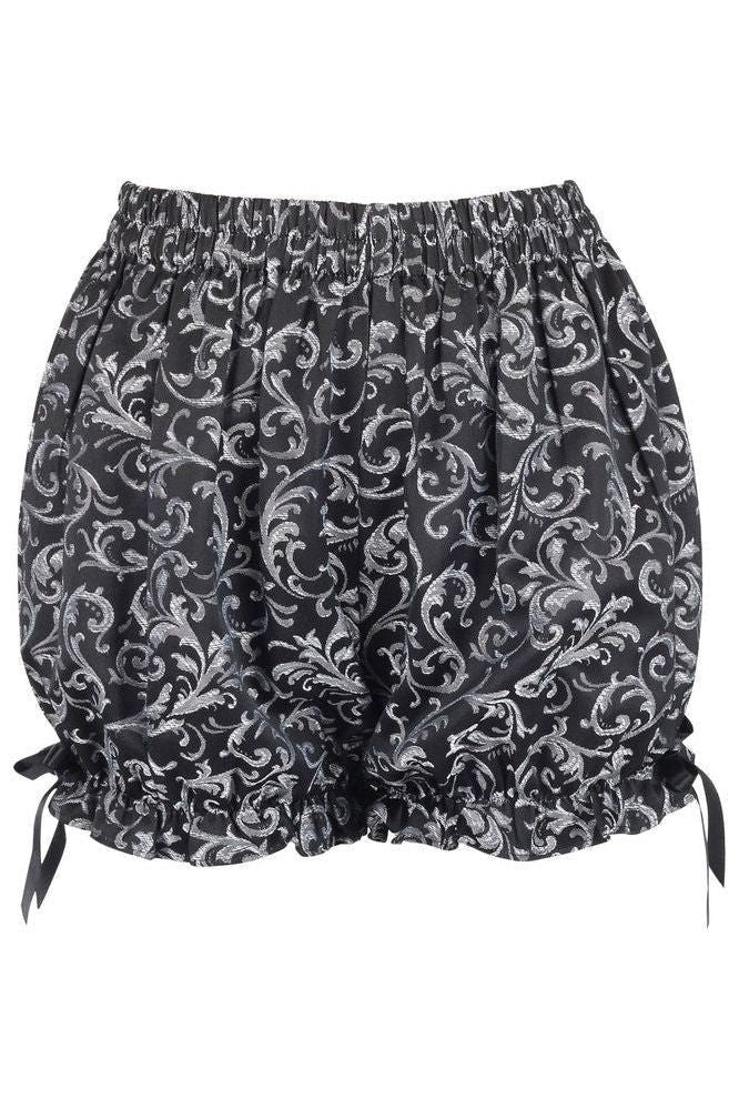 Silver/Black Brocade Bloomers