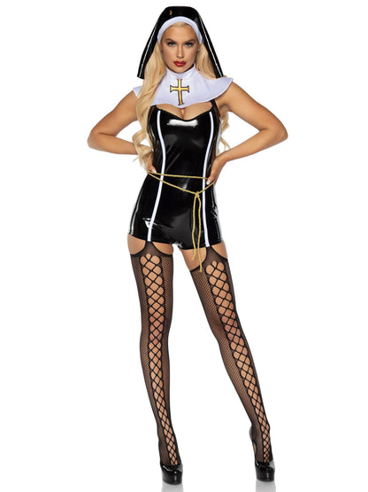 Sinful Sister Nun Costume - Unspoken Fashion