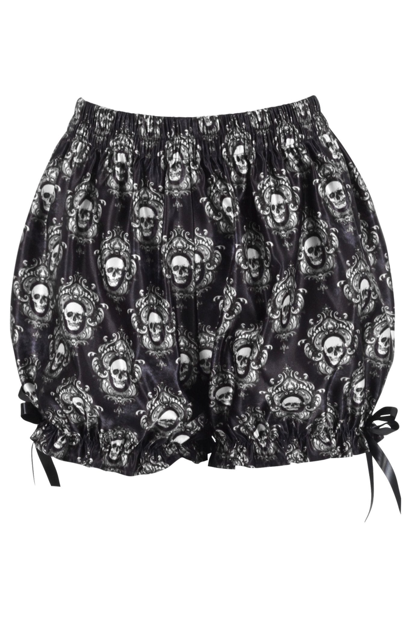 Skull Print Crepe Bloomers