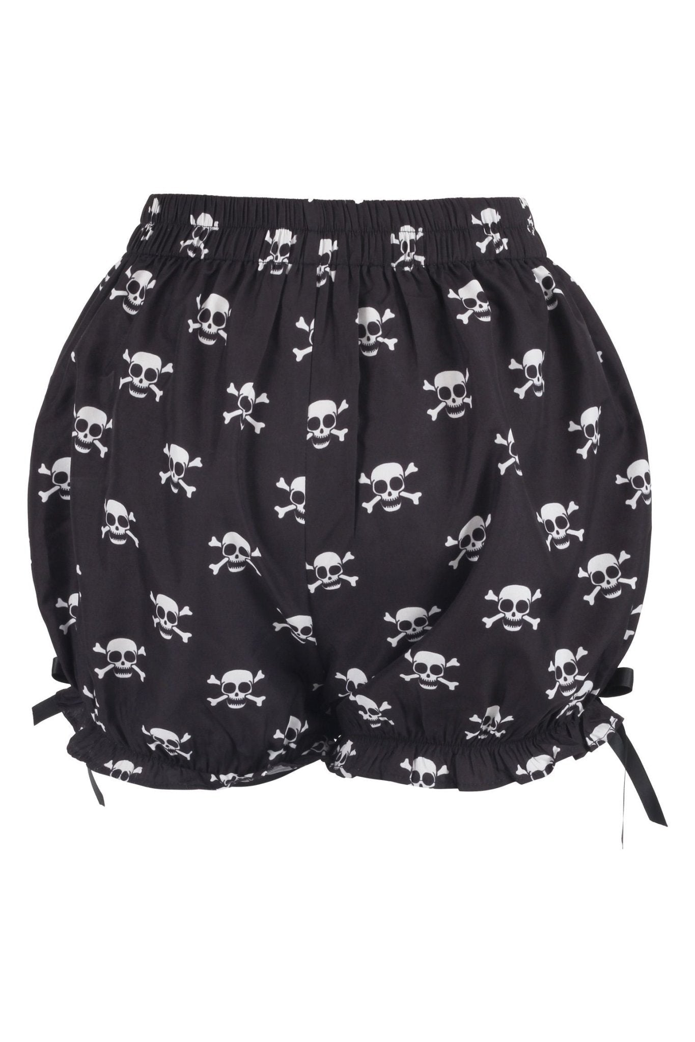 Skull Print Pirate Crepe Bloomers