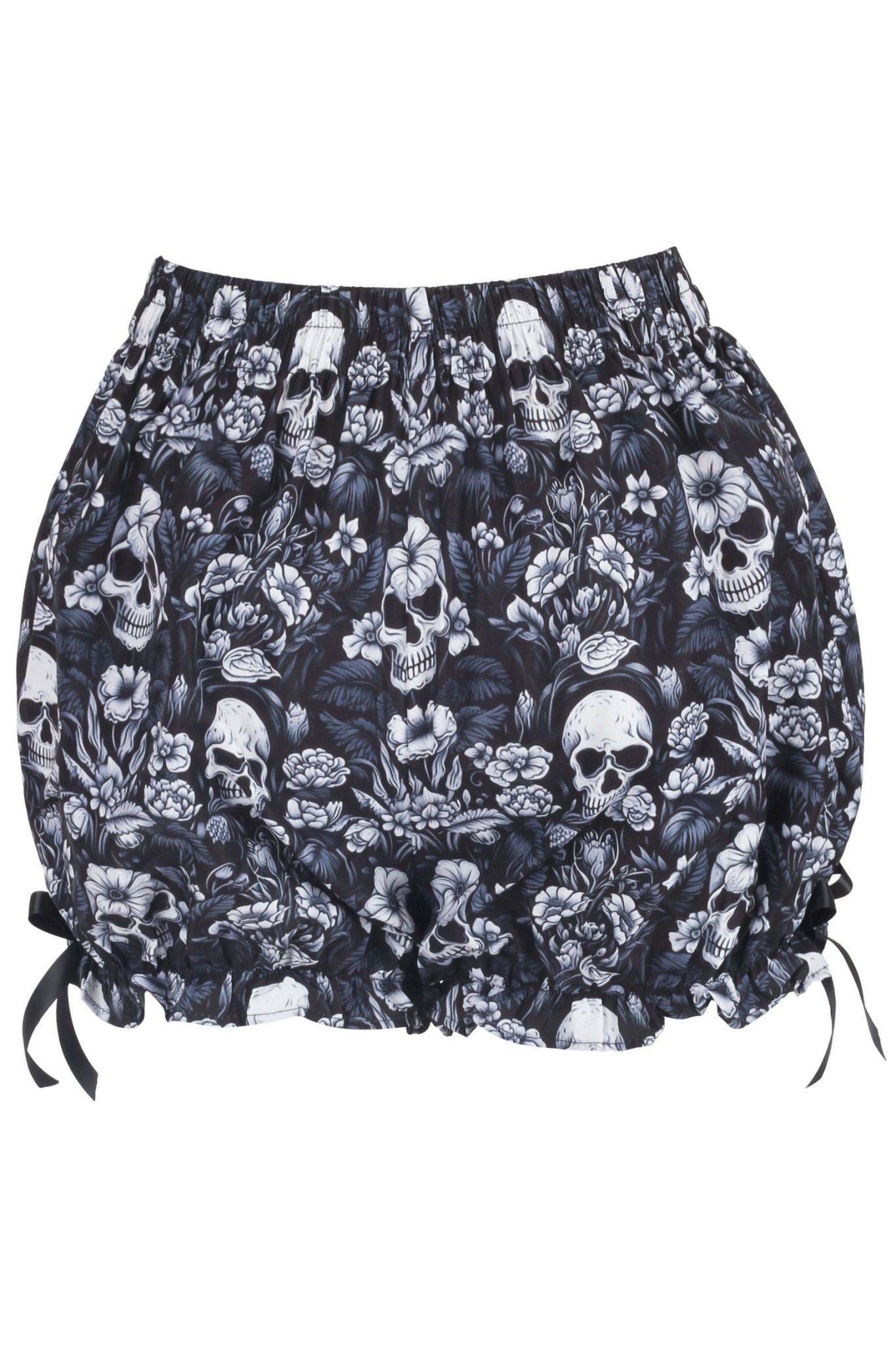 Skulls & Roses Print Bloomers