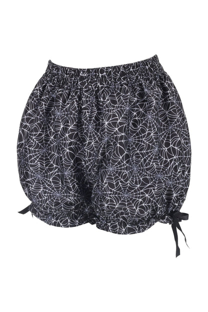 Spiderweb Print Bloomers