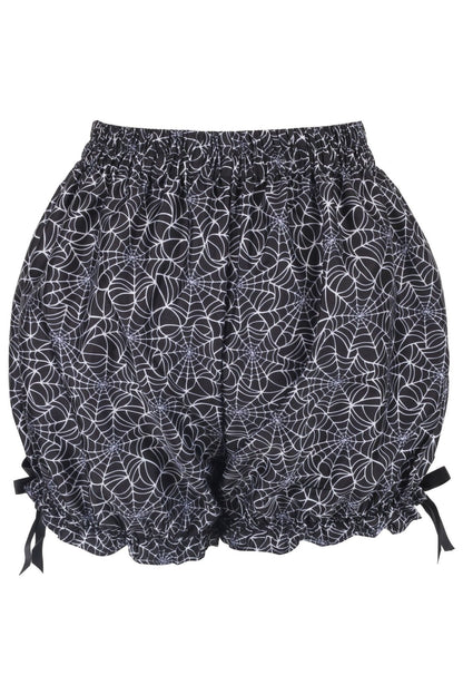 Spiderweb Print Bloomers