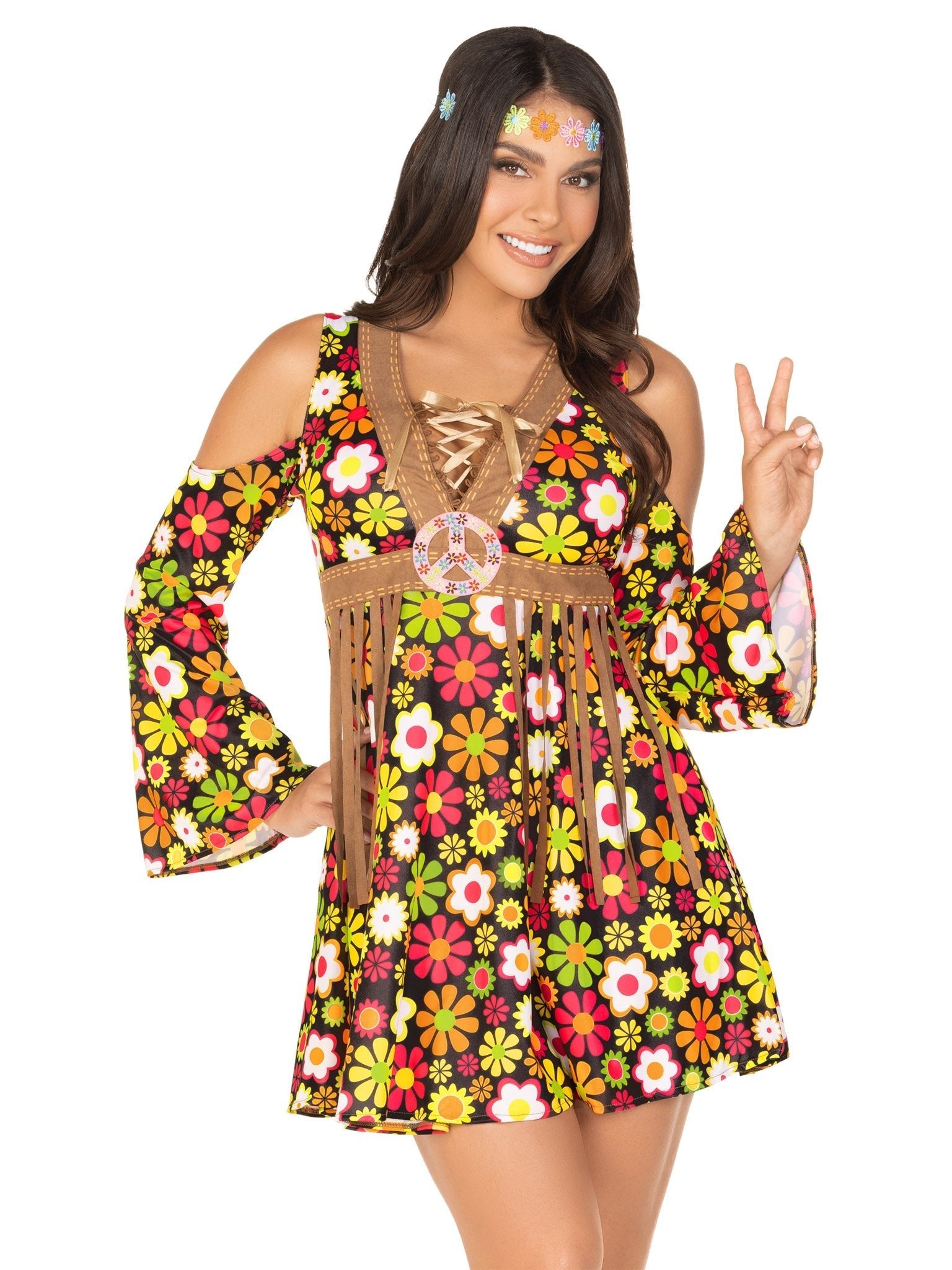 Starflower Hippie Dress Costume - Unspoken Fashion