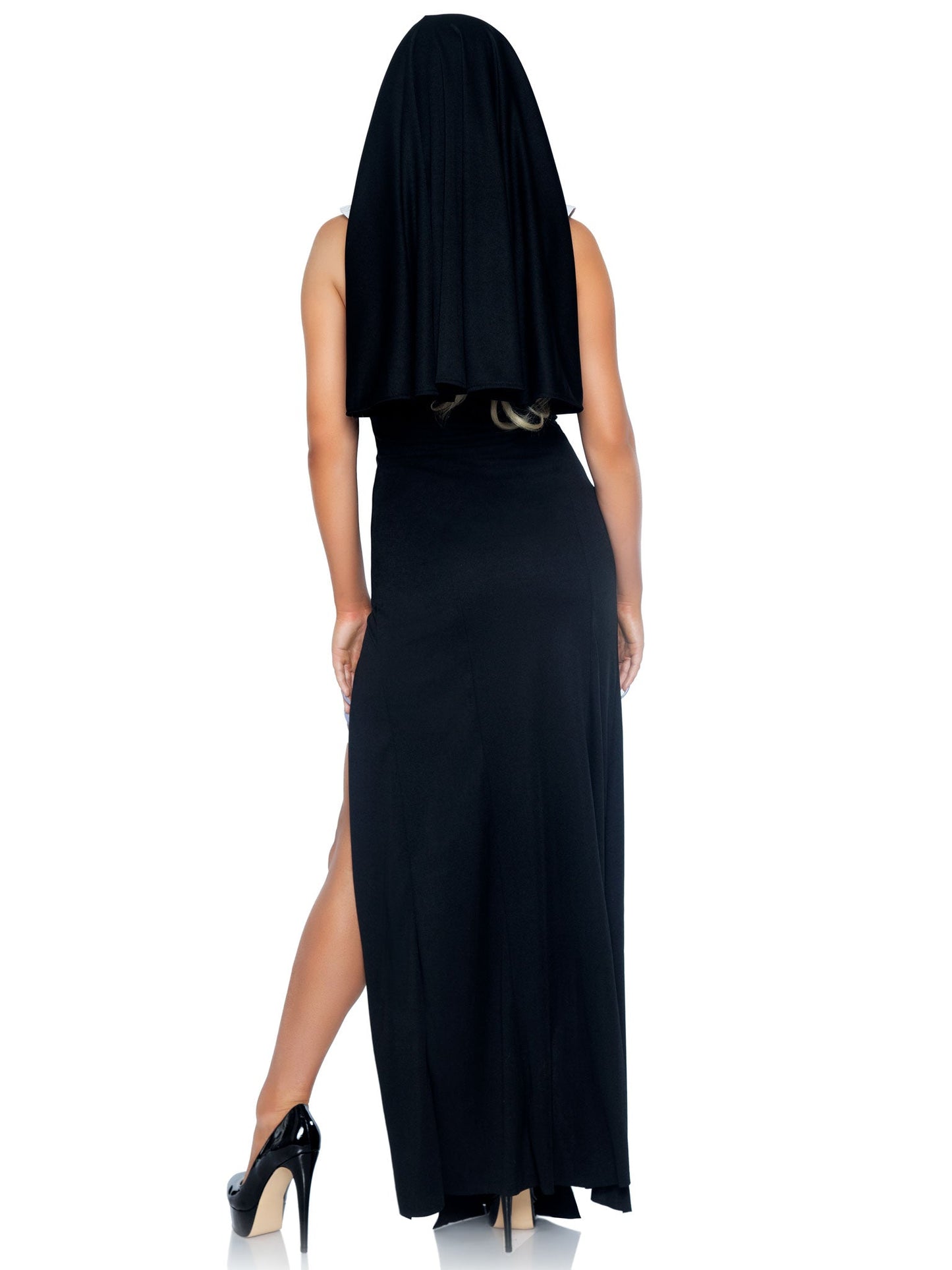 Sultry Sinner Nun Costume - Unspoken Fashion