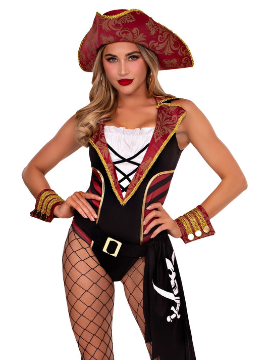 Sultry Swashbuckler Pirate Costume - Unspoken Fashion
