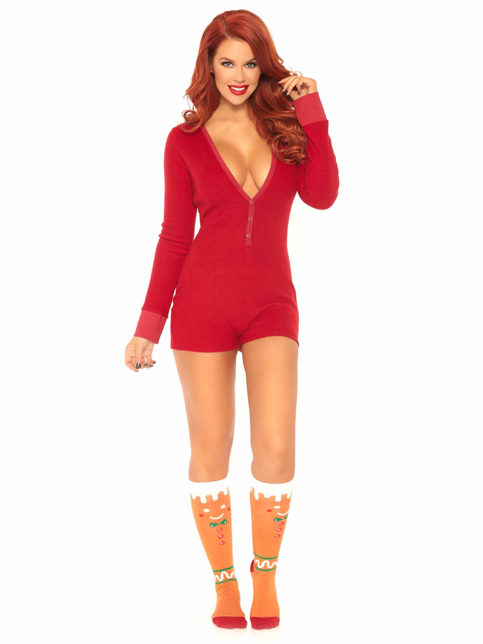 Sweet Dreams Long Johns Romper - Unspoken Fashion