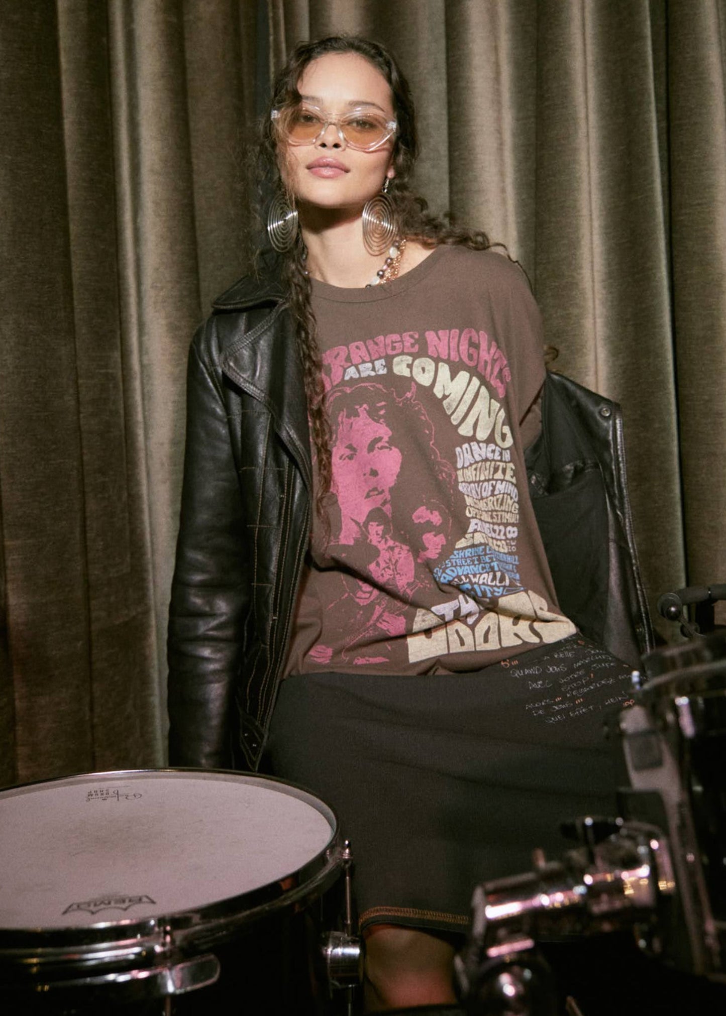 The Doors Strange Nights Are Coming Band Tee by Daydreamer LA