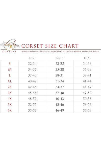 Top Drawer 2 PC Dark Red Velvet Steel Boned Corset w/Sleeves & Skirt Set.