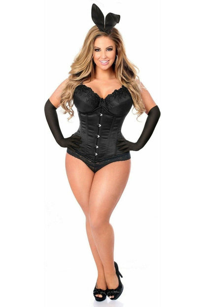 Top Drawer 4 PC Classic Bunny Corset Costume