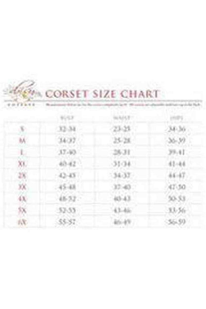 Top Drawer 4 PC Classic Red Bunny Corset Costume