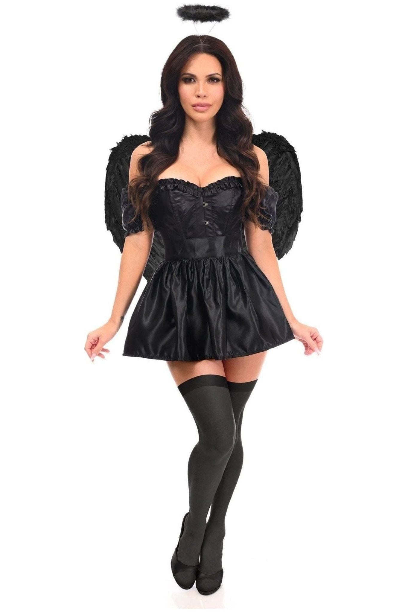 Top Drawer 4 PC Dark Angel Corset Costume.
