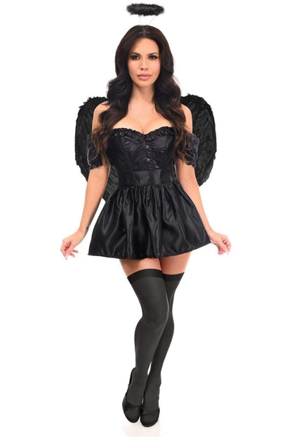 Top Drawer 4 PC Dark Angel Corset Costume.