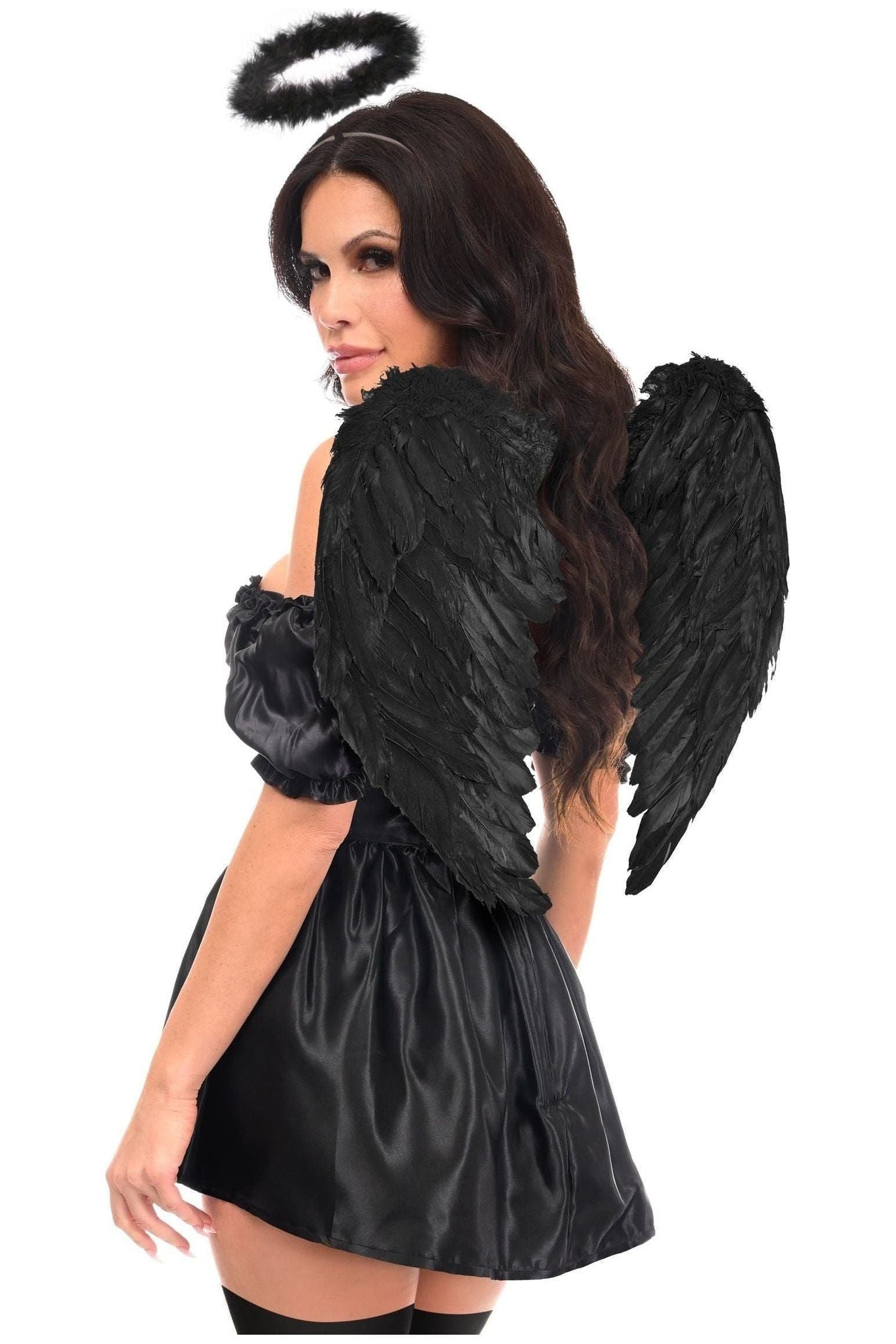 Top Drawer 4 PC Dark Angel Corset Costume.