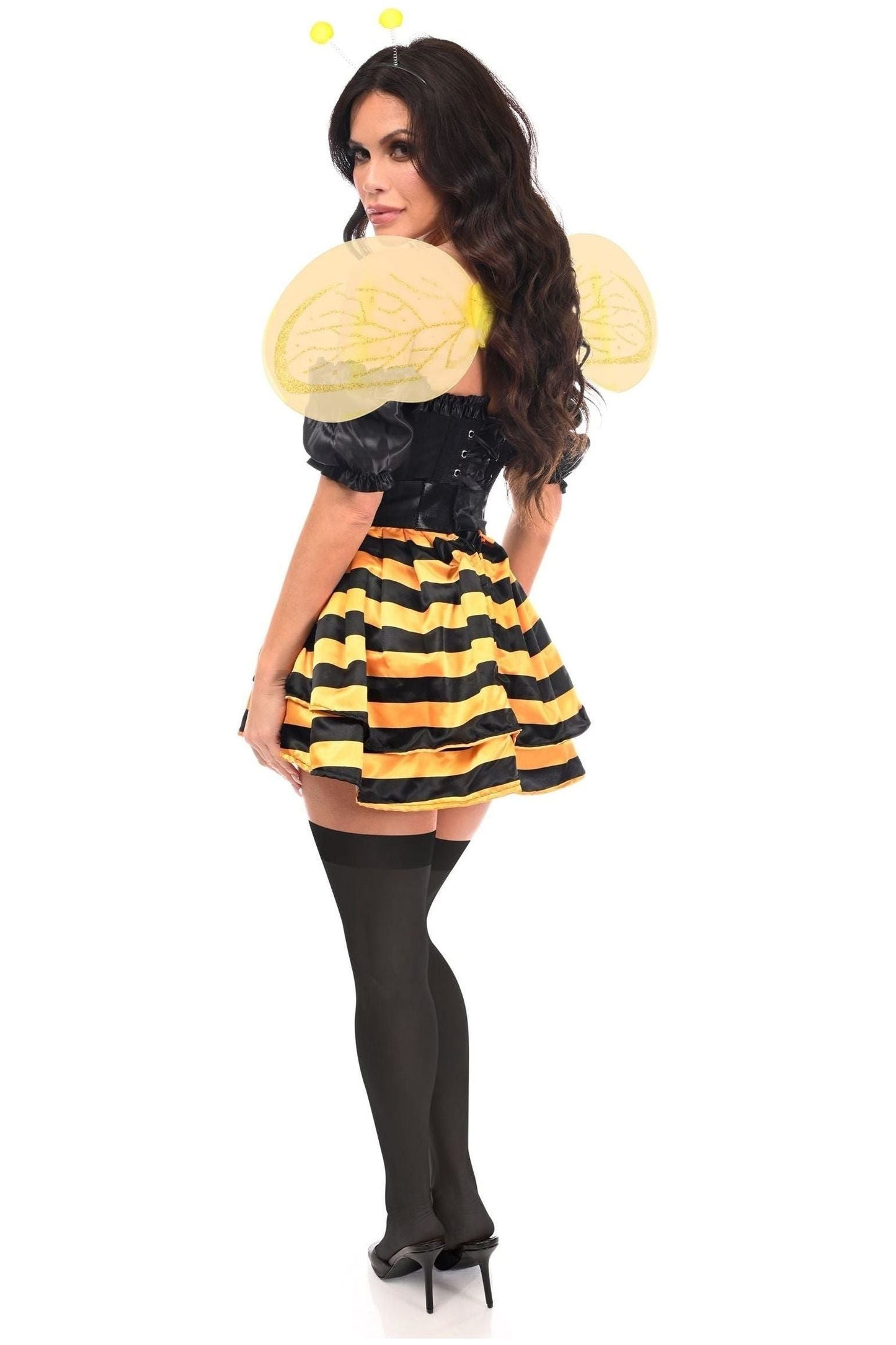 Top Drawer 4 PC Honey Bee Corset Costume.