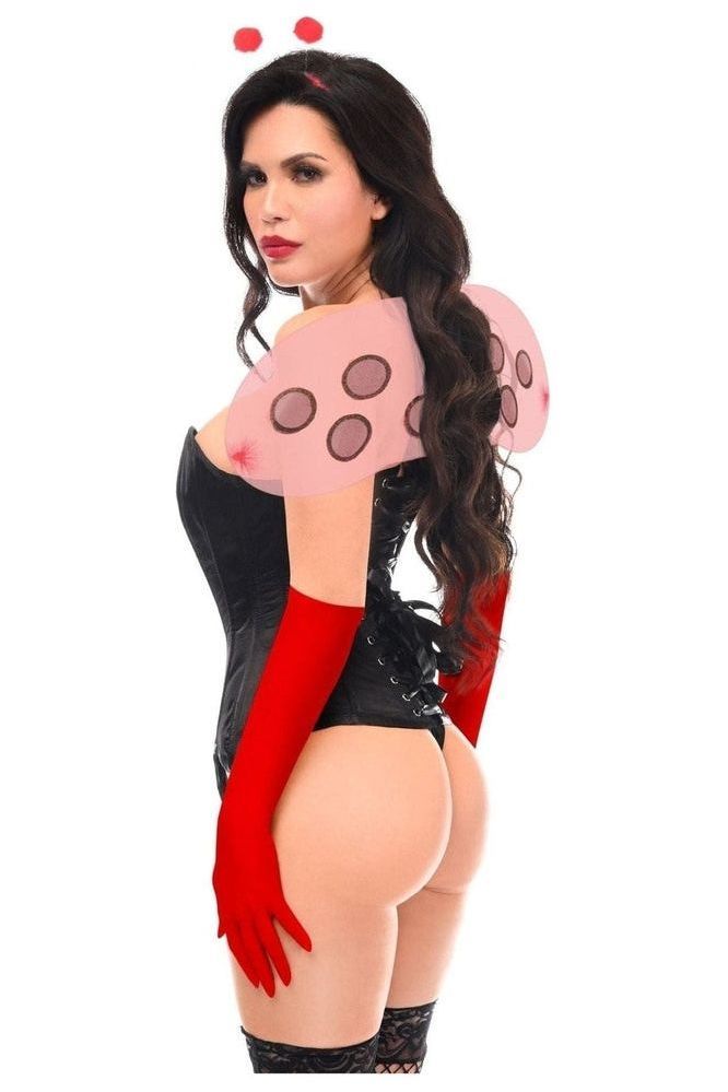 Top Drawer 4 PC Sassy Ladybug Corset Costume