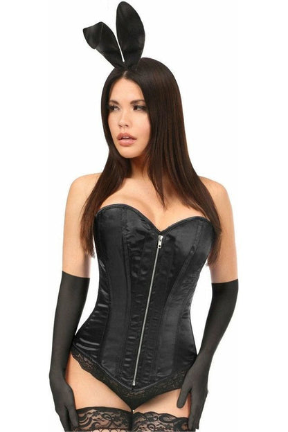Top Drawer 4 PC Satin Bunny Corset Costume