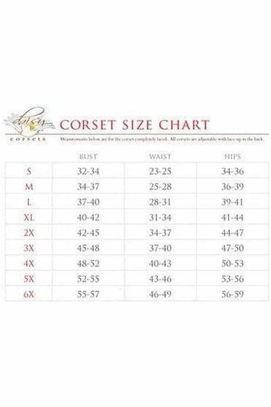 Top Drawer 4 PC Sequin Devil Corset Costume