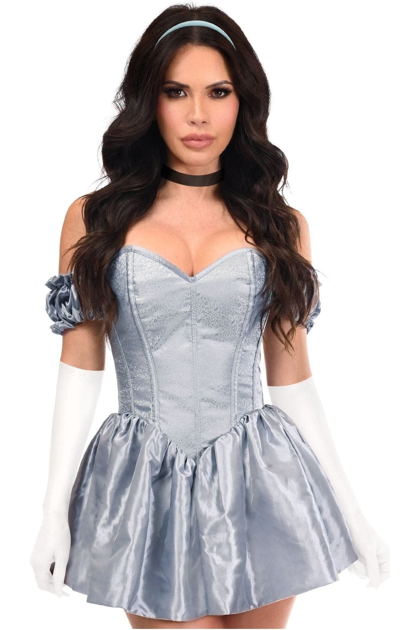 Top Drawer 4 PC Storybook Princess Corset Dress Costume.