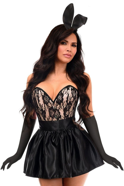 Top Drawer 5 PC Elegant Bunny Corset Costume.