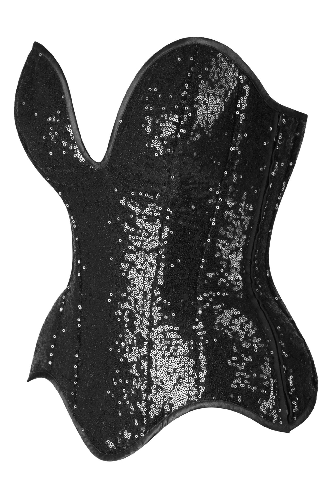 Top Drawer 5 PC Premium Sequin Cop Corset Costume