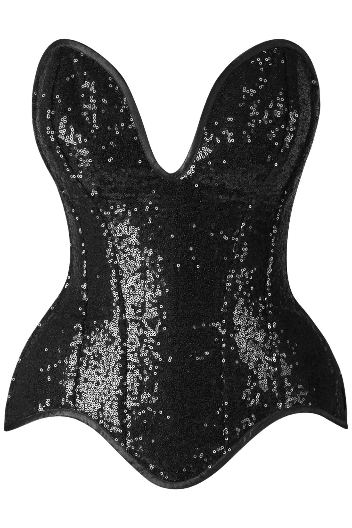 Top Drawer 5 PC Premium Sequin Bunny Corset Costume