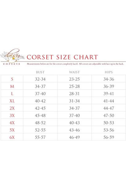 Top Drawer 5 PC Red Sequin Devil Corset Costume.