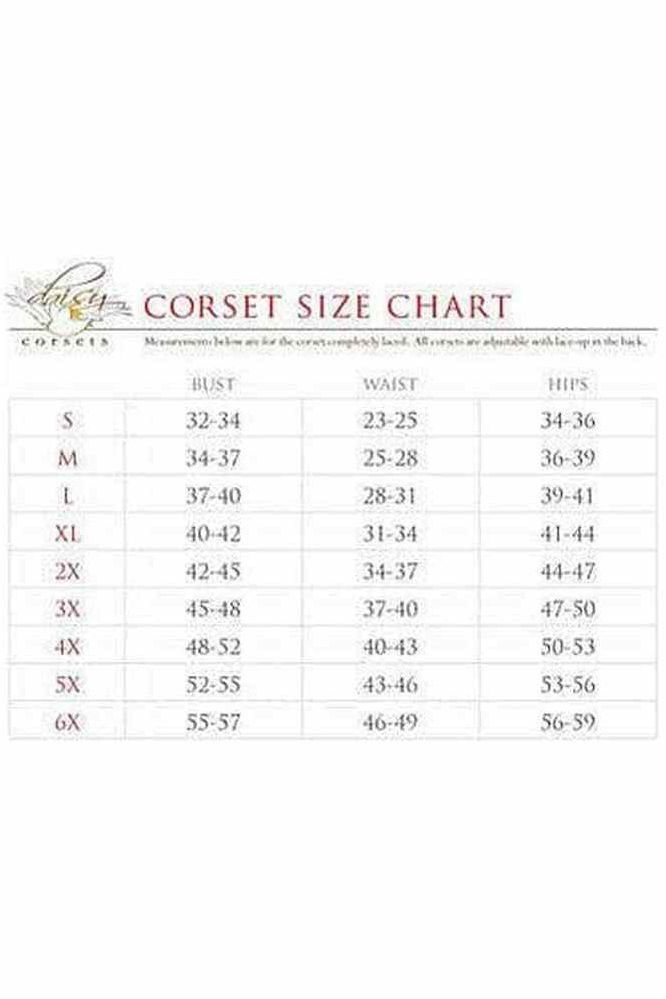 Top Drawer Black Velvet Off-The-Shoulder Steel Boned Corset