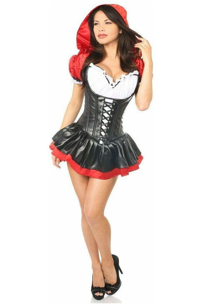 Top Drawer Premium Red Riding Hood Corset Dress Costume